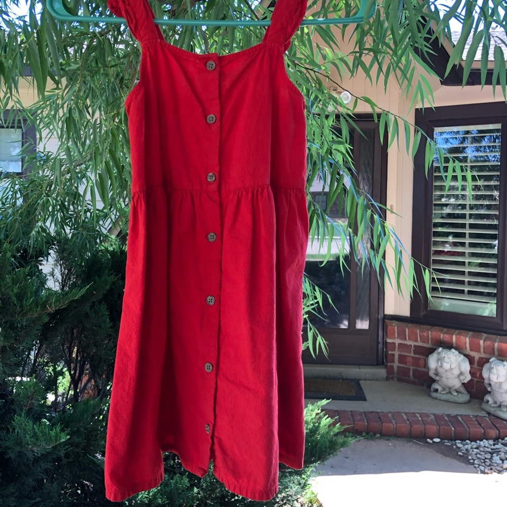 H&M linen dress girls